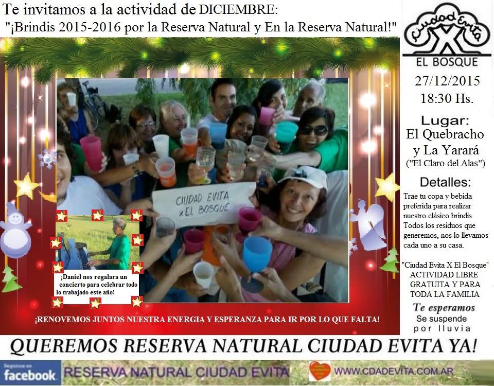 Brindis Ciudad Evita