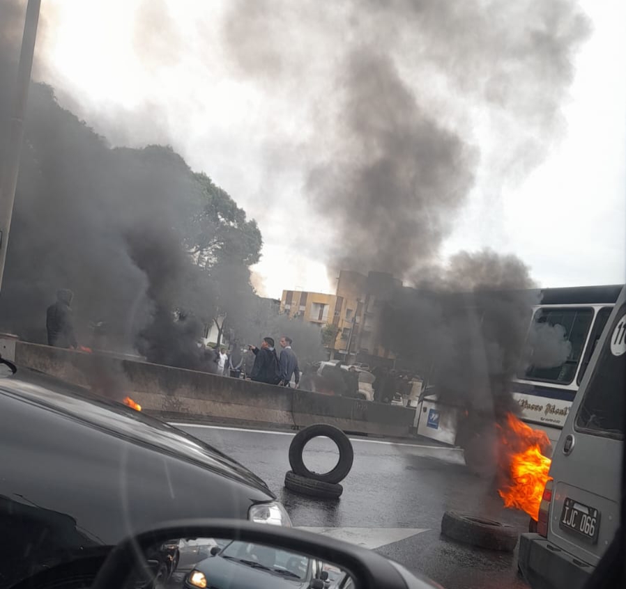 CAOS EN GRAL PAZ Y RUTA 3 POR EL ASESINATO DEL CHOFER DE LA LÍNEA 620