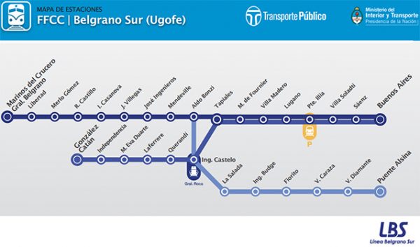 CONTINÚA LA RENOVACION DE ESTACIONES DEL BELGRANO SUR EN LA MATANZA