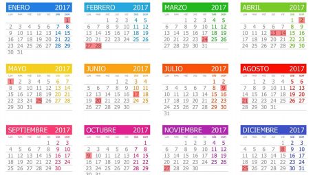Calendario 2017 Mendoza con Feriados - ¡Imprímelo! Calendario 2017 Mendoza con Feriados - ¡Imprímelo!