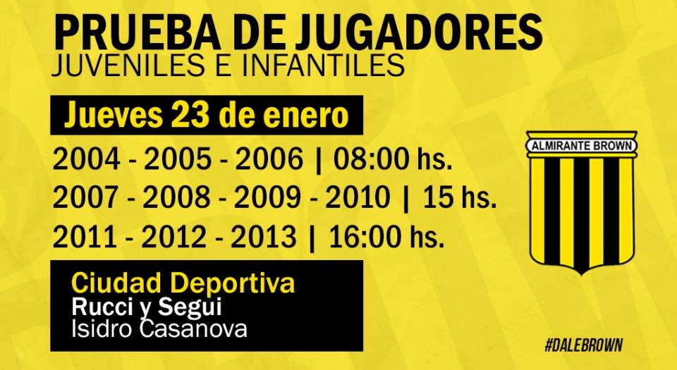 Inferiores Almirante Brown