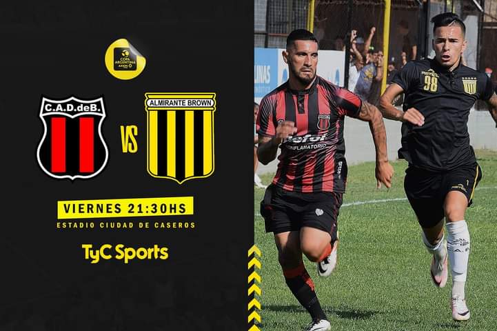 Hoy juega Almirante Brown frente a Club Atlético Defensores de Belgrano